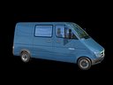dodge sprinter van 3d model