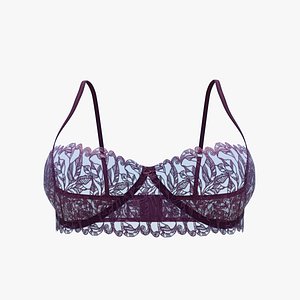3D model Demi-Cup Bra SS77