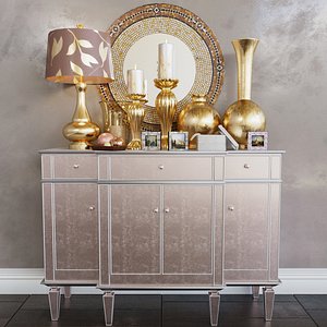 3D decor chest drawers