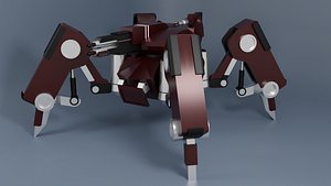 combat drone 3D