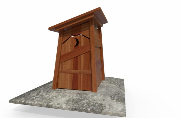 3D outhouse model - TurboSquid 1397296