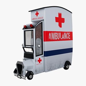 Ambulance Cartoon Car