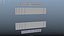 Absorption line spectrum