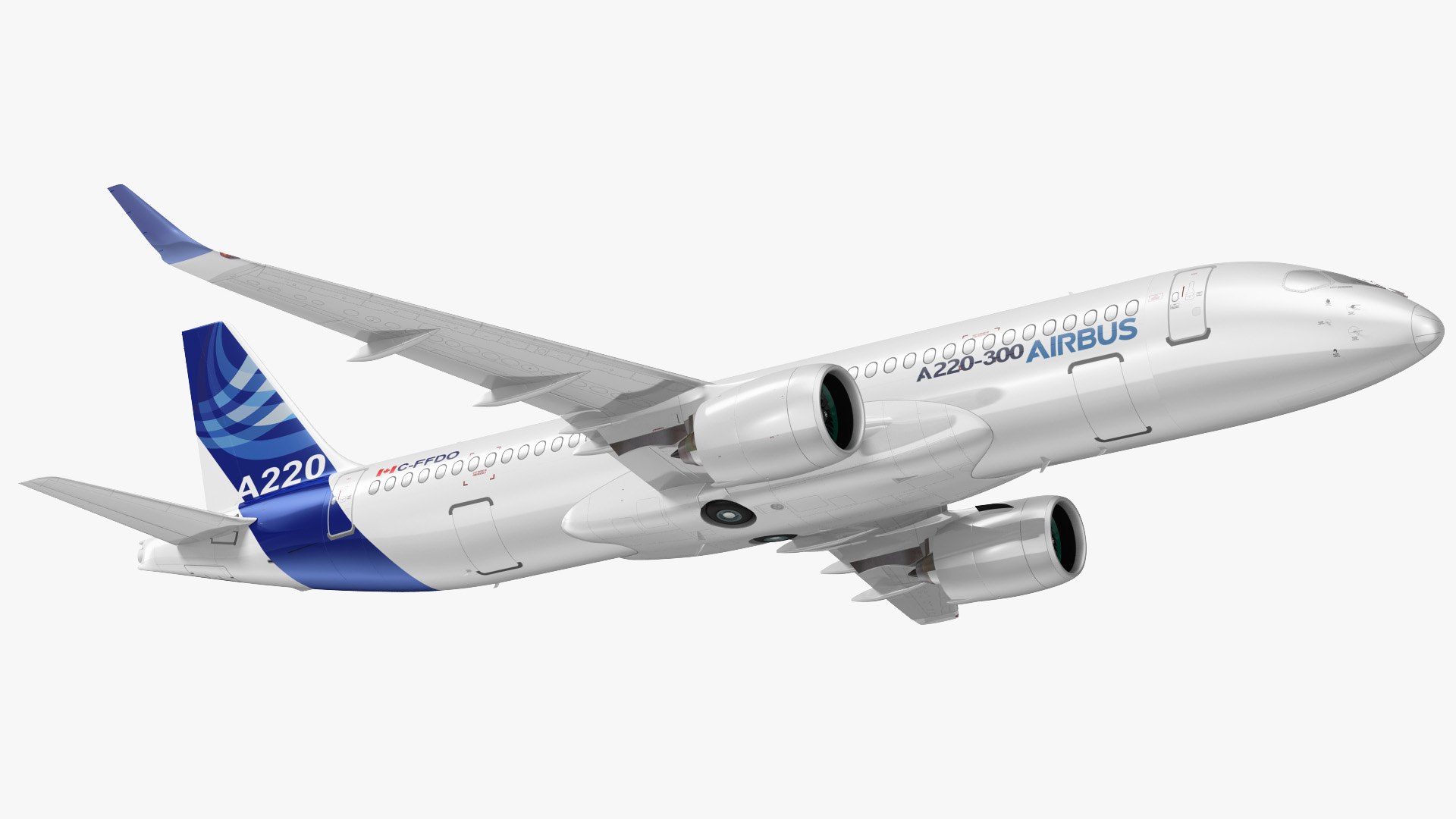 1,240 Airbus A220 300 Images, Stock Photos, 3D objects, & Vectors