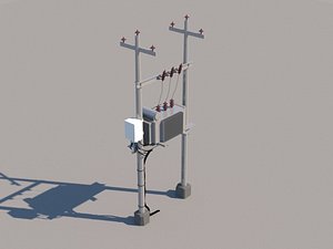 Electrical Transformer 3D Models for Download | TurboSquid