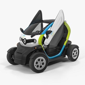 Renault Twizy 2018 Rigged
