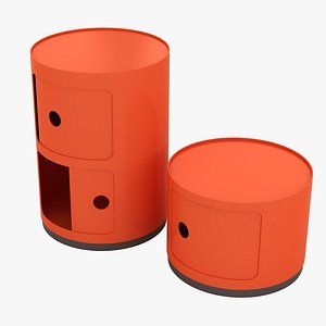 kartell cabinet 3D