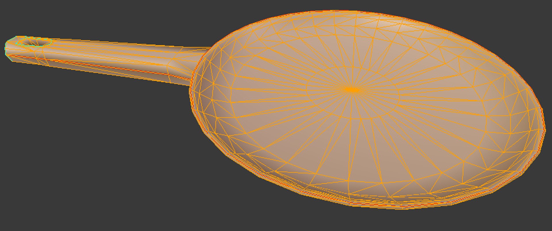 3d model of frying pan