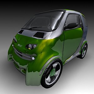 3d model smart city car
