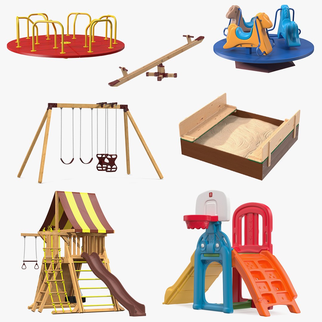 Playground Collection 5 3D model preview