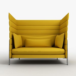 3ds max vitra alcove chair