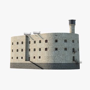 Fort Boyard 3D model