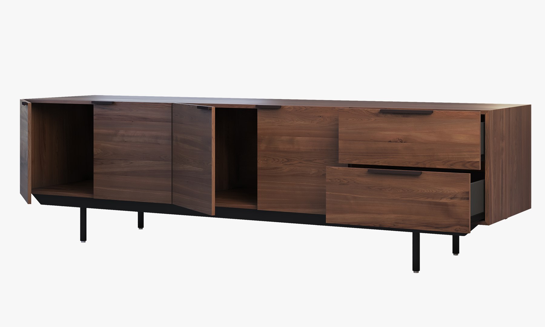 3D Pastoe Frame Style Sideboard - TurboSquid 1418017