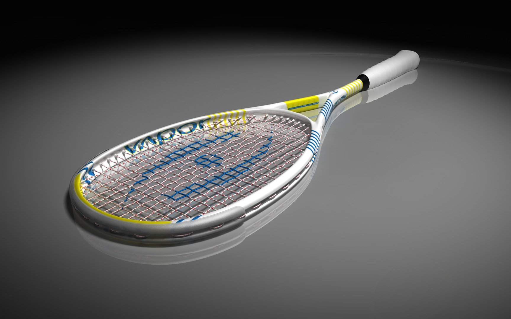 Harrow Squash Racket 3d C4d