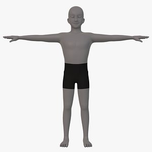 Base mesh man character V06