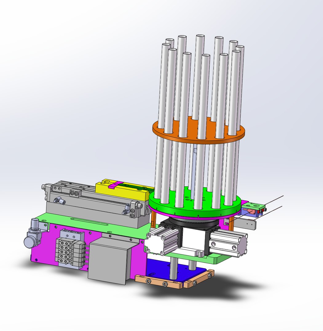 3D Tray curing automatic loading and unloading machine - TurboSquid 1947532