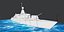 3d corvette class warship