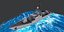 3d corvette class warship