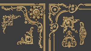 Collection of 7 classic carvings Part 1 model