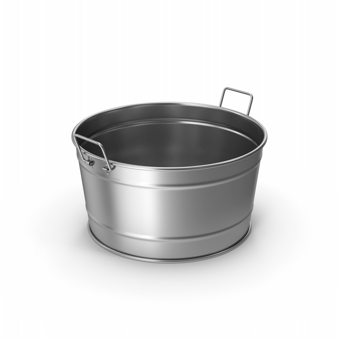 Metal Bucket 3D Model TurboSquid 2088109