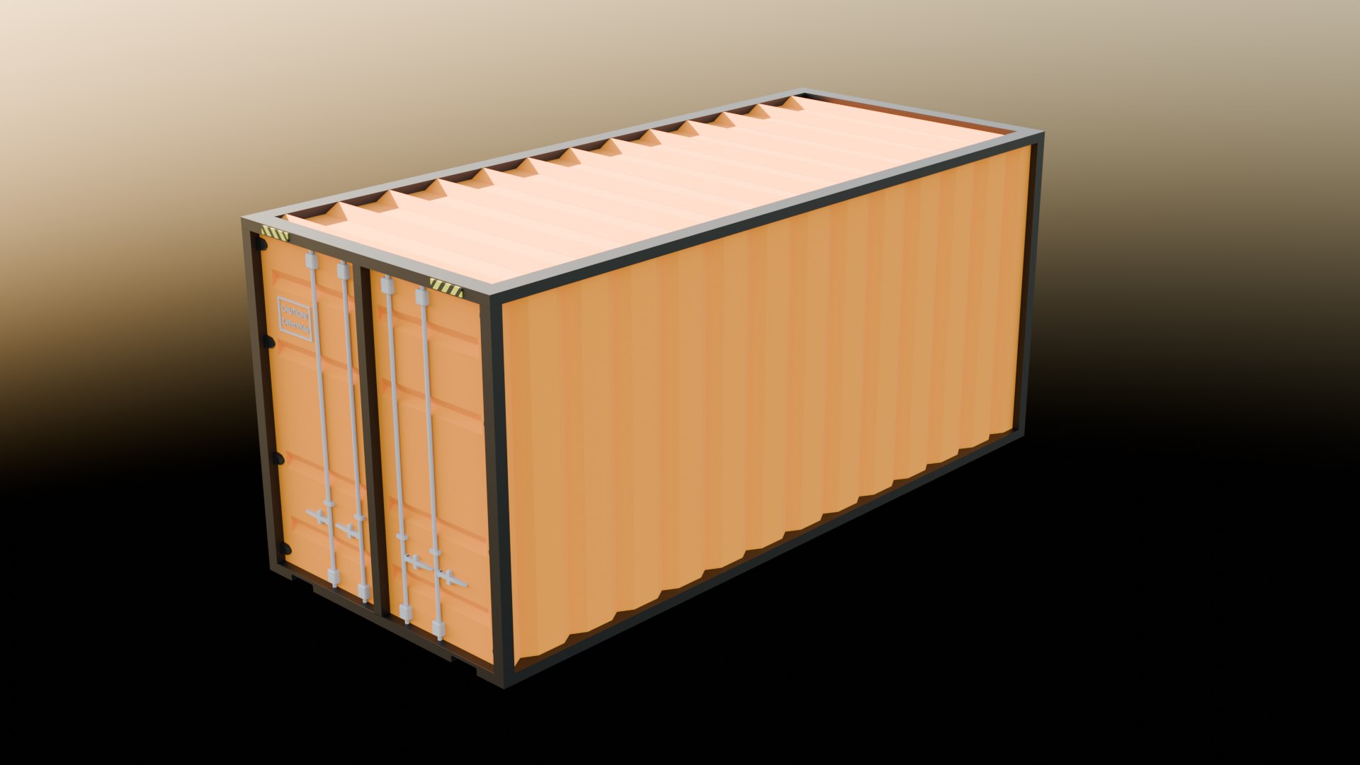 Cargo Container 3D - TurboSquid 2201773