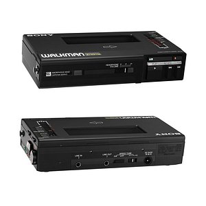 Used SonyWalkman-DC6 Portable Stereo Cassette Recorder
