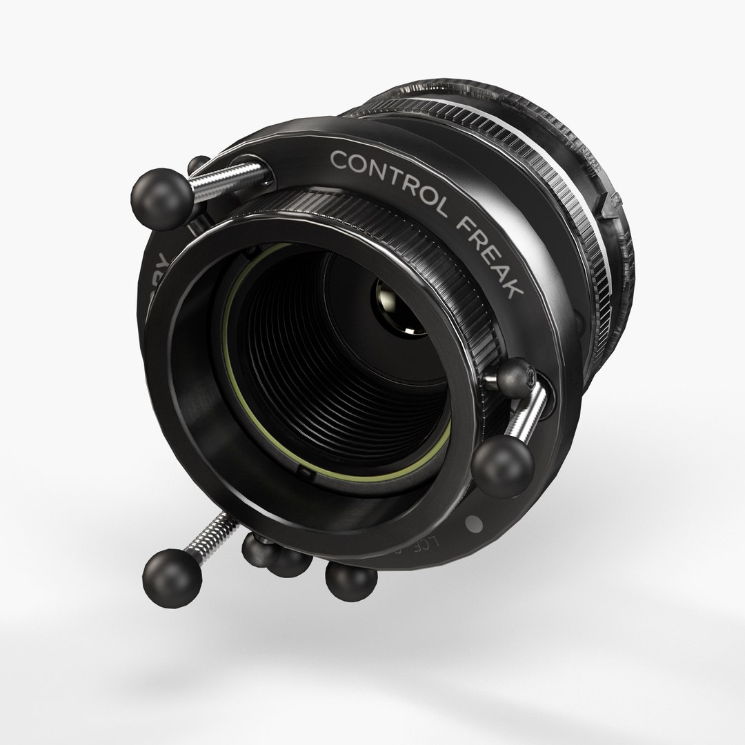 Lensbaby control freak lens 3D model - TurboSquid 1523746