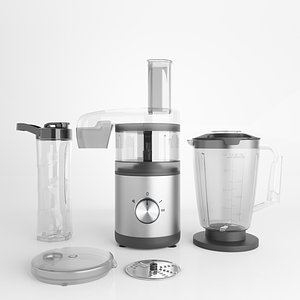Food Processor Device and Sipper Bottle