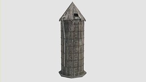 Old Wooden Silo