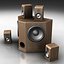 ultimate speakers 3d model