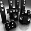 ultimate speakers 3d model