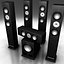 ultimate speakers 3d model