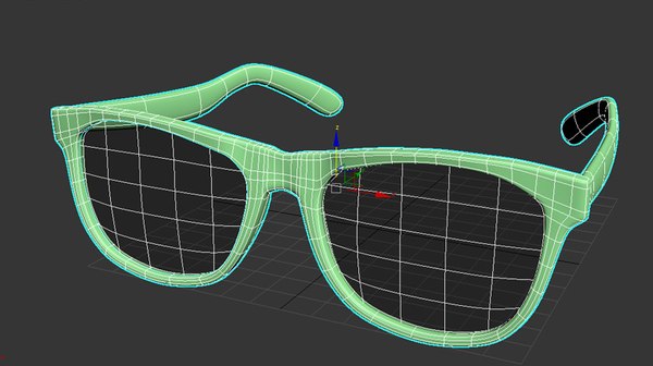 Sunglasses shades 3D model - TurboSquid 1447830
