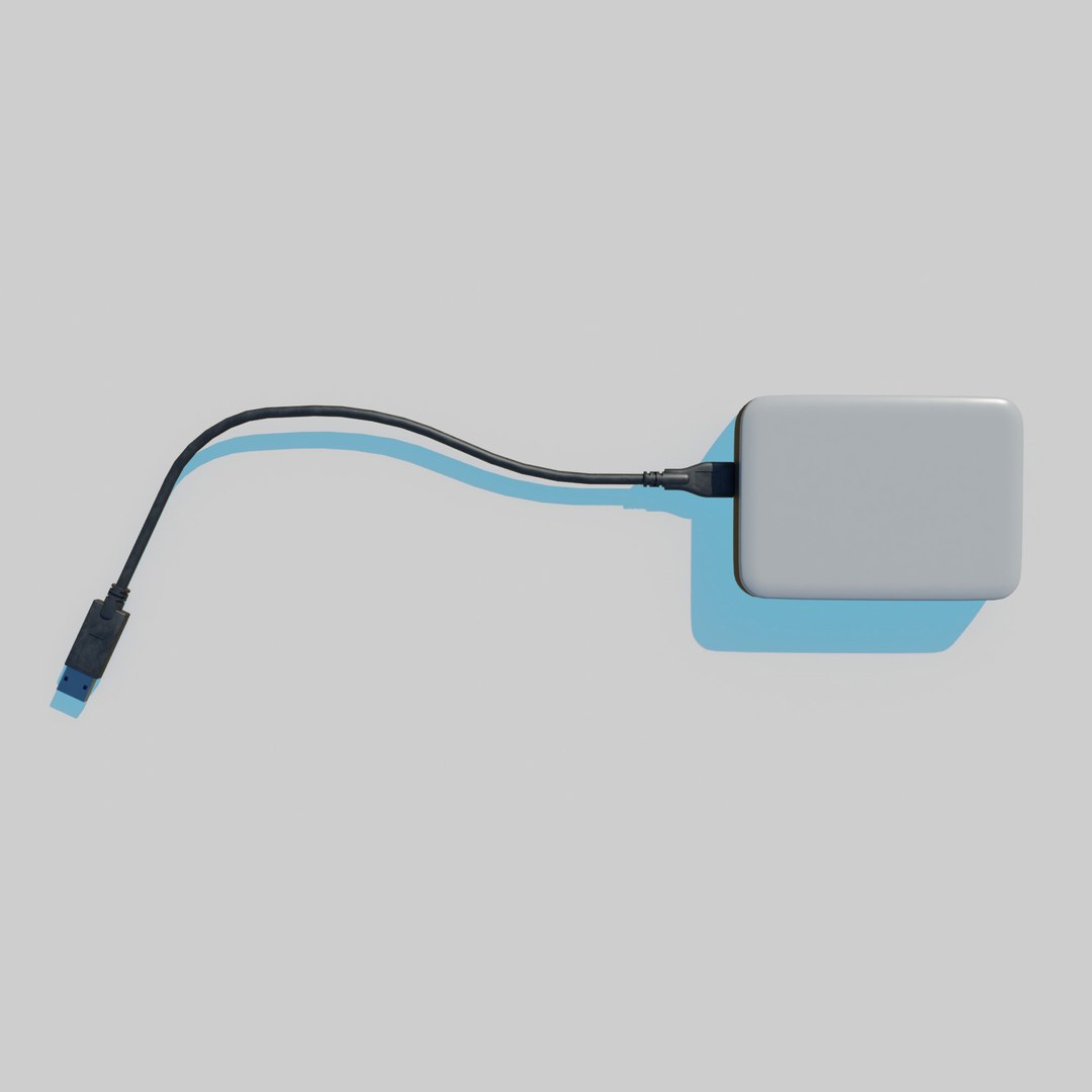 3D External Hard Drive With Cable https://p.turbosquid.com/ts-thumb/YG/UVxdOD/PU/externalharddrivewithcable_preview_09/jpg/1655835023/1920x1080/fit_q87/4c012904856cfa214fe138fa8eb57ce67781d2b9/externalharddrivewithcable_preview_09.jpg