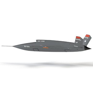 XQ-58 Valkyrie 3D model