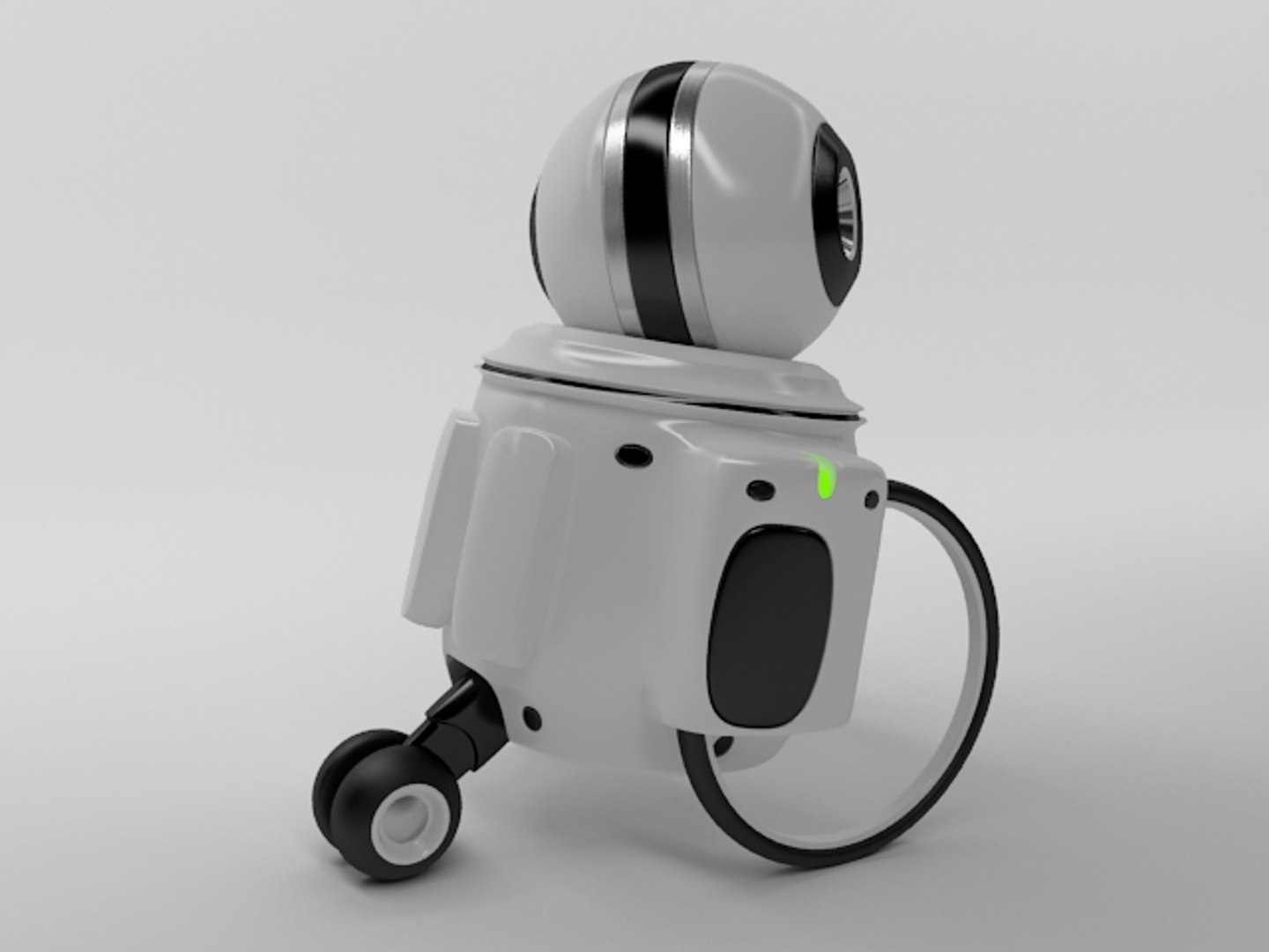 3d robot model