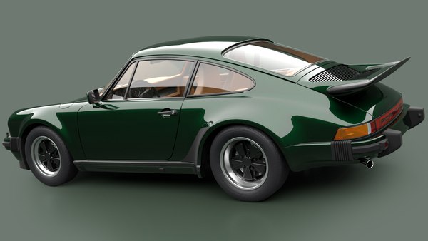 Porsche 930 Turbo 1975 3D model - TurboSquid 1715014