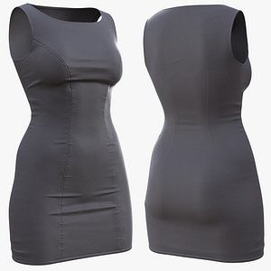 3D Dress 109 - All MH Bodies  UE5 Skeletons - Rigged