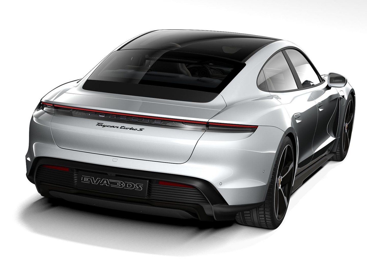 Porsche Taycan 2021 Turbo 3D Model - TurboSquid 1569256