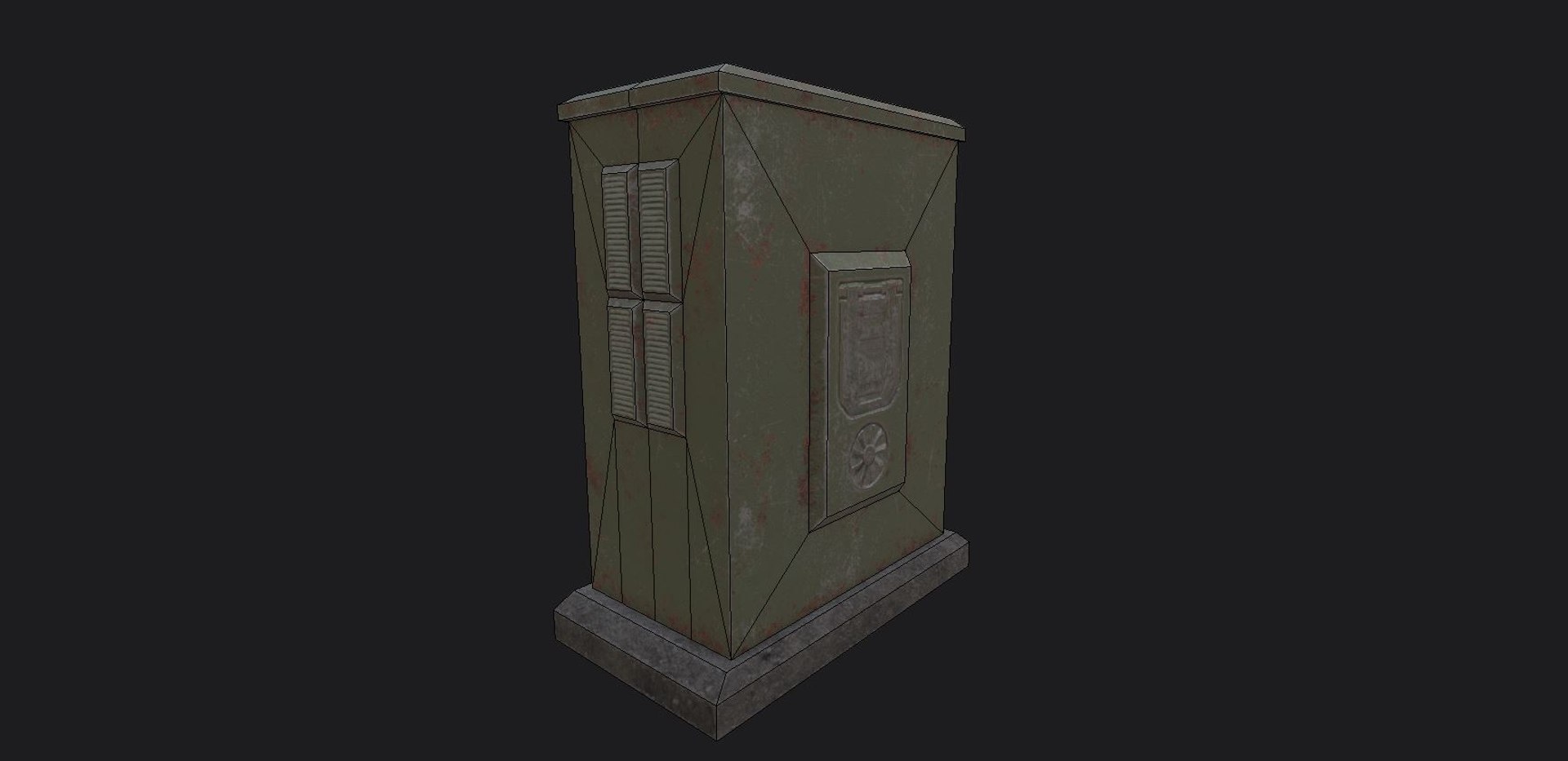 Electric box games 3D model TurboSquid 1311456