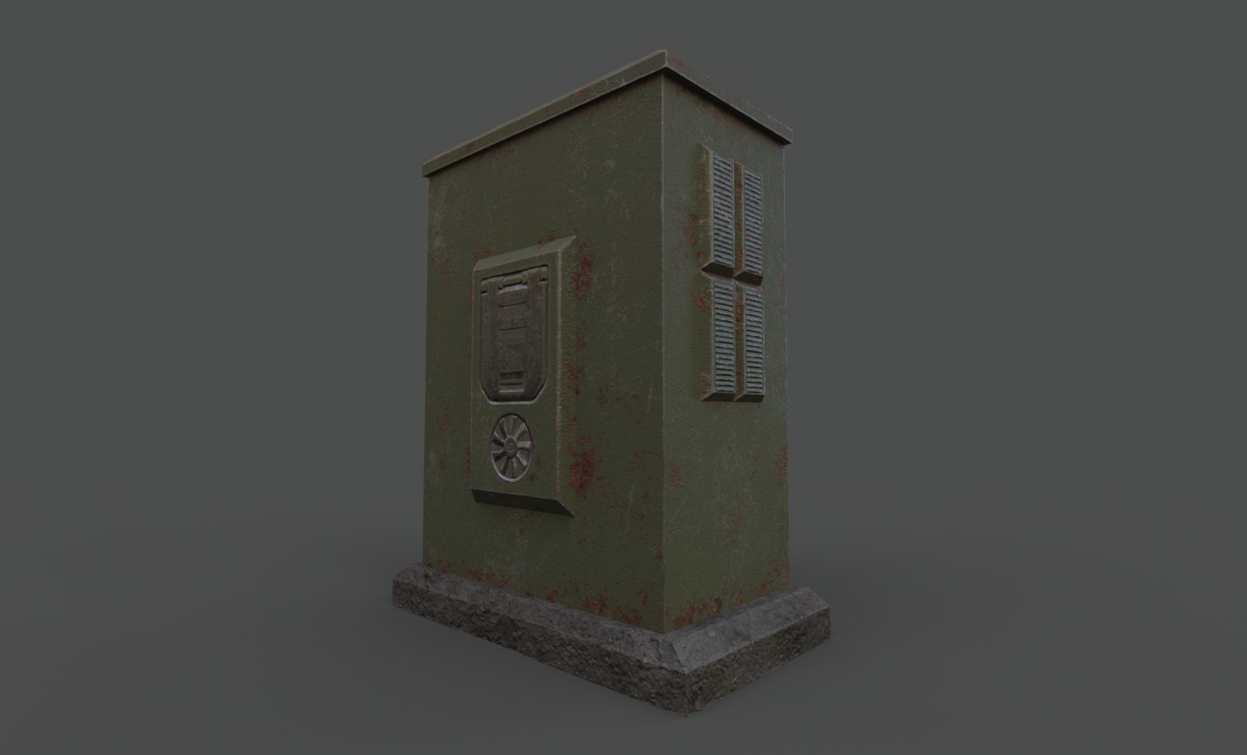 Electric box games 3D model TurboSquid 1311456