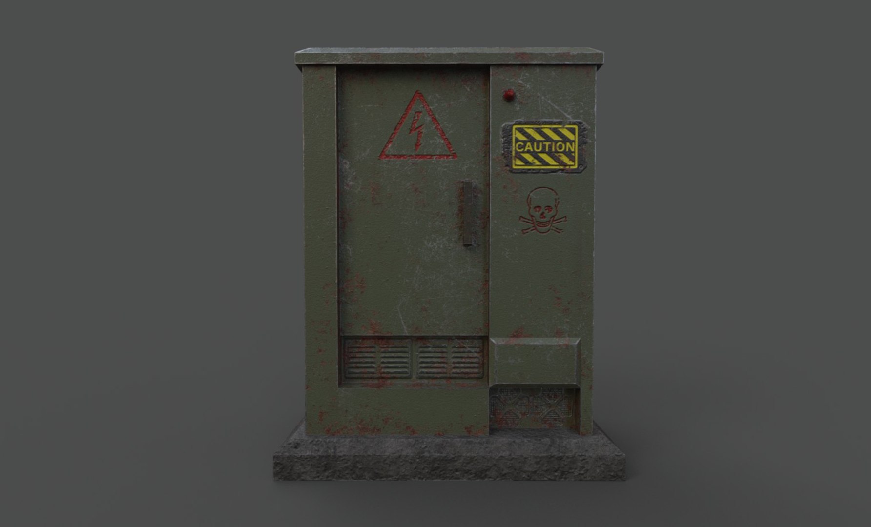 Electric box games 3D model TurboSquid 1311456