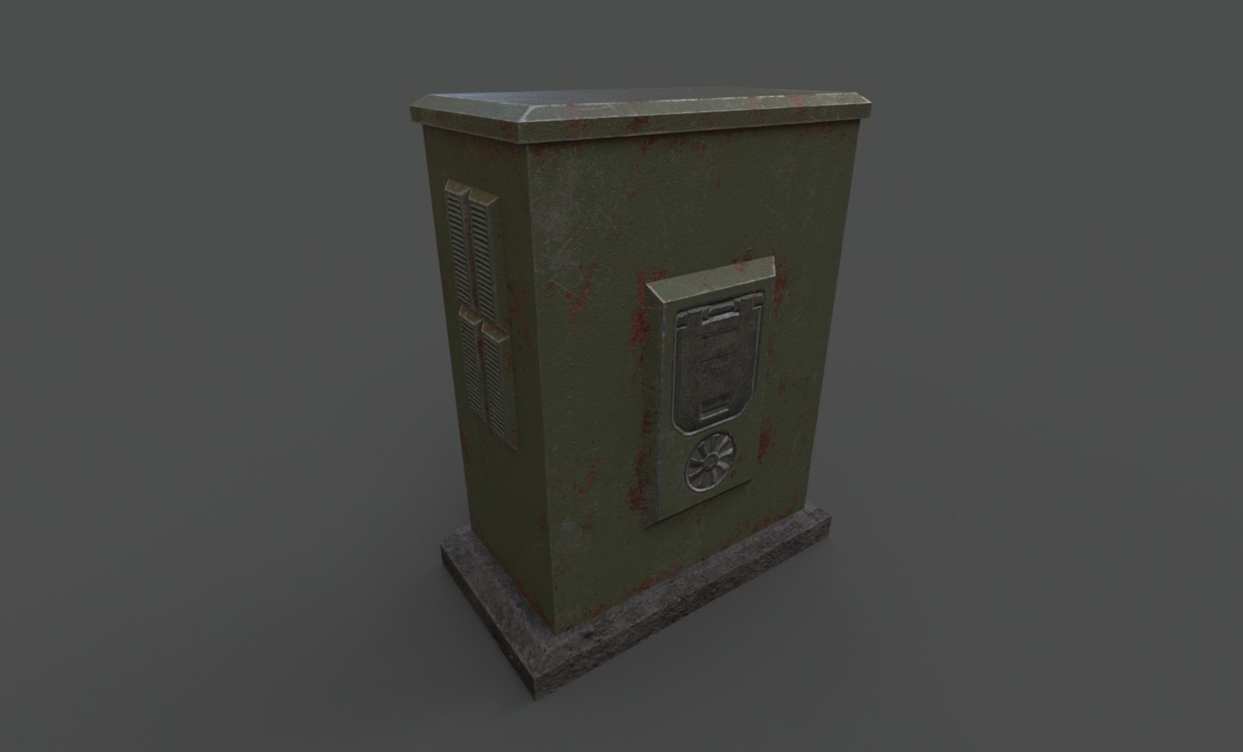 Electric box games 3D model TurboSquid 1311456