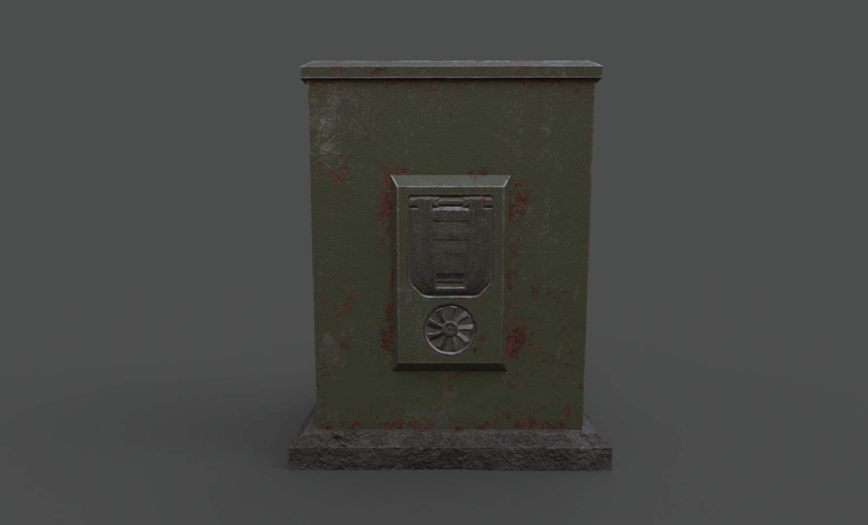 Electric box games 3D model TurboSquid 1311456