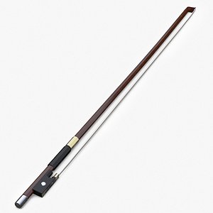 3D Classic Violin Bow
