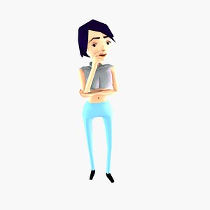 Low poly Game Character