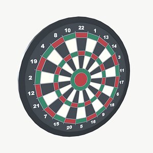 Dart Board 3D model