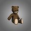 Oso de peluche Low-Poly