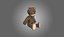 Oso de peluche Low-Poly