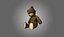 Oso de peluche Low-Poly